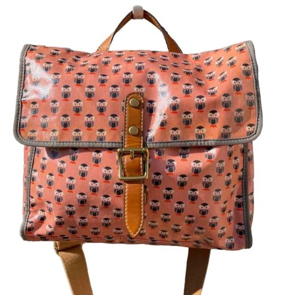 Fossil Handbags - Fossil Owl Print Messenger Bag